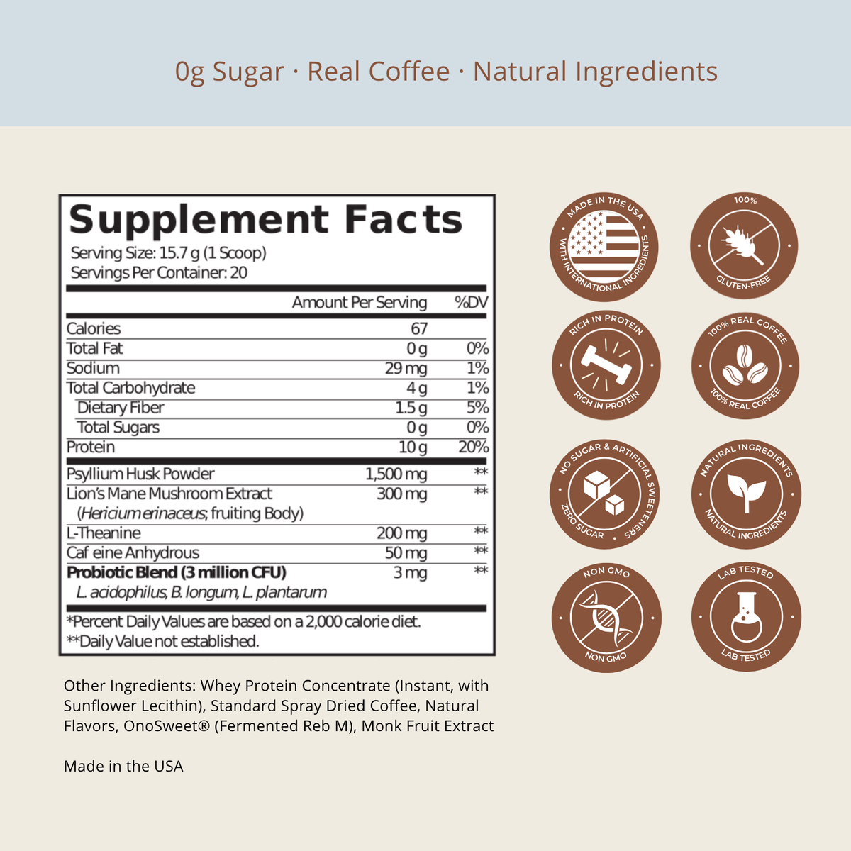 Franky Protein Coffee